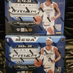 2024-25 Prizm Basketball Target Mega Box! 2 Box Lot! New Factory Sealed