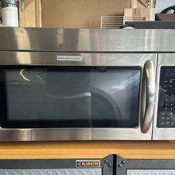 Kitchen Aid 2.0 cu. ft. over-the-range microwave