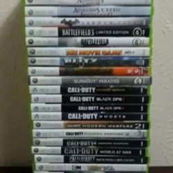  💿 XBOX 360 Games (P1) (Game Description Below) 💿
