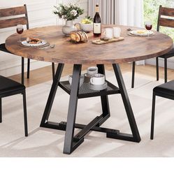 47” Round Dining Table