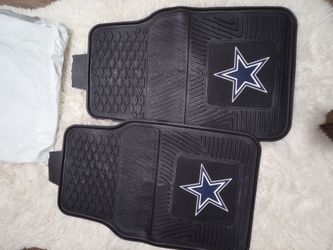 Car mats by Dallas Cowboys