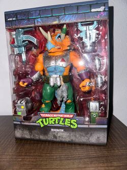 Super 7 teenage mutant ninja turtles Triceraton