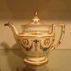 Antique Gilded Teapot c.1820