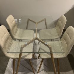 Dining Table And Chair Set 