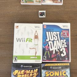 GameCube, Wii, 3ds And Switch Games