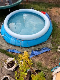 10 foot inflatable pool
