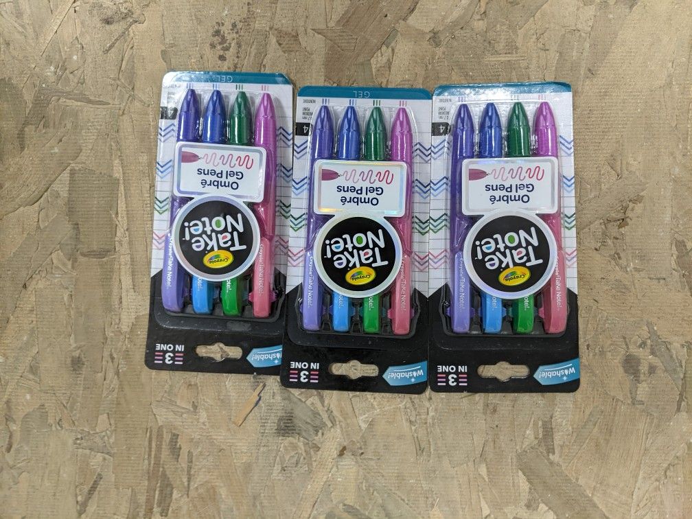crayola Ombre Gel Pens