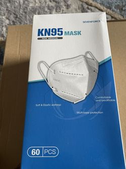 Sevenforce KN95 Masks Non Medical 60 pieces.