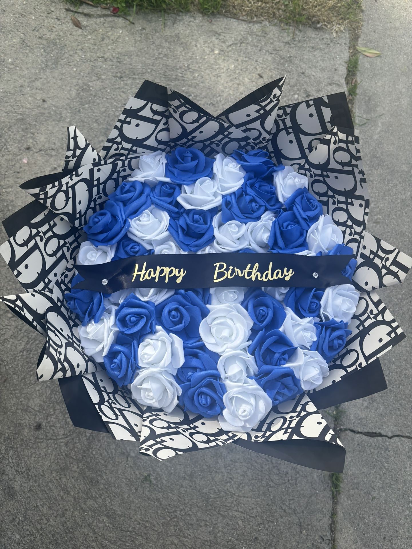 birthday 50 ct boquet 