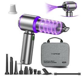 Brand: DYNGSHOO 4.6 4.6 out of 5 stars (10) Handheld Car Vacuum Portable Cordless with One-Touch Window Breaker and Seatbelt Cutter 25000Pa High-Power