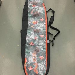 NEW padded snowboard bag Roxy women’s tropical print 