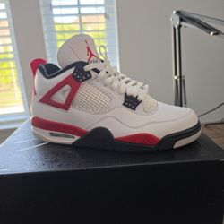Jordan Retro 4 Red Cement 
