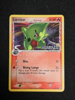 Larvitar - EX Delta Species Pokemon Card