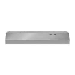 WVU17UC0JS Whirlpool 30 in. Under Cabinet Range Hood with LED Light in Stainless Steel