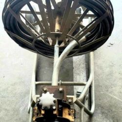 Gerlitz Heavy Duty Sewer Machine With Power Feeder in great working condition
