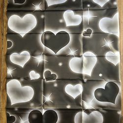 Black Hearts Backdrop 