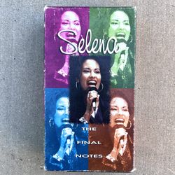 Selena: The Final Notes 2-tape VHS Documentary Set 1995