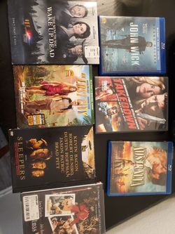 7 DVDs 10$