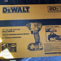 Impact Brand New DeWalt 