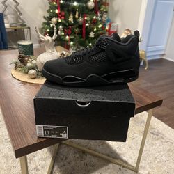 Air Jordan 4 Retro Black Cat 2025 Size 11