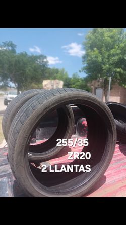 Tires 255/35/ZR20