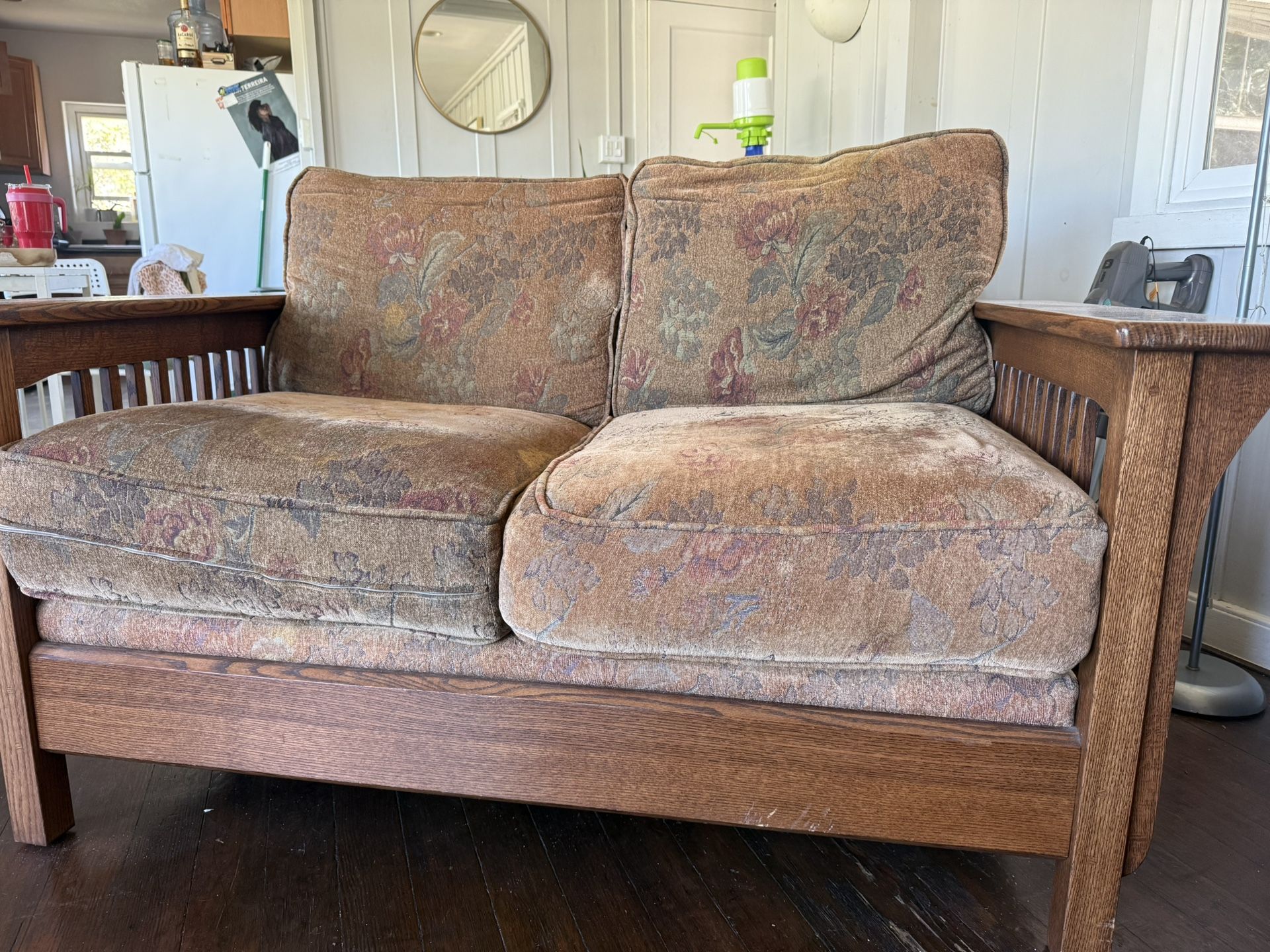 Sofa loveseat Oldschool Verry Good