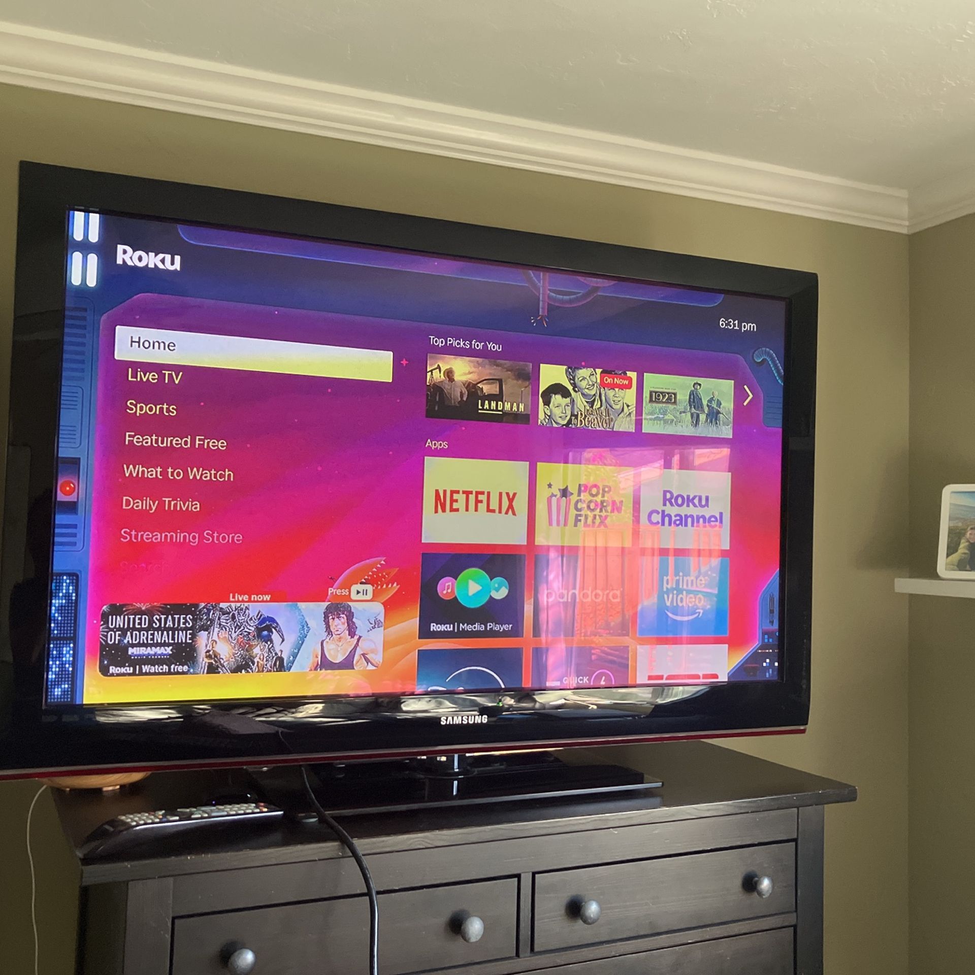 Samsung 50” Tv