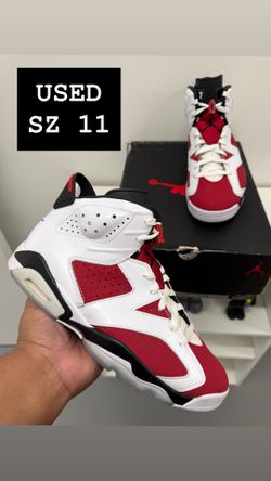 USED Air Jordan 6 carmine SZ 11