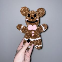 Gingerbread Mickey plushie