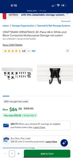 Rubbermaid Garage Wall Organizer