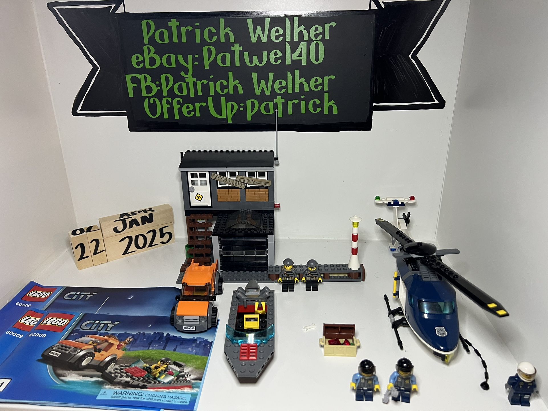 60009 LEGO City Helicopter Arrest
