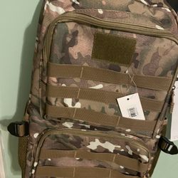 camo backpack