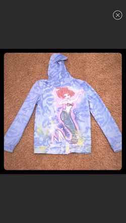 Like New Sold Out The Little Mermaid Disney Parks Hoodie (kids size small)