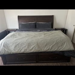 MOR Furniture Wood Bed Frame