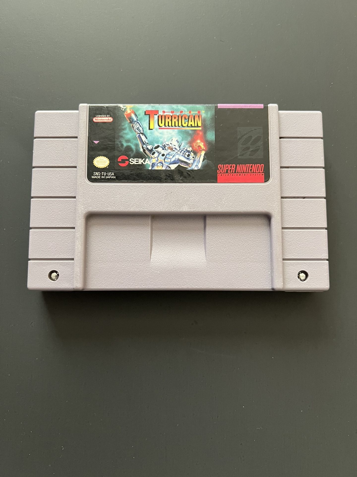 Super Turrican SNES / Super Nintendo Authentic