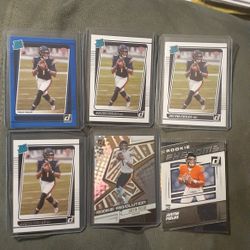 Justin Fields Rookie Card Lot. Mint 