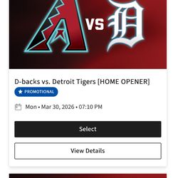 Dbacks home opener