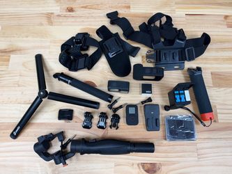 GoPro 12 Action Camera and Accessories Bundle