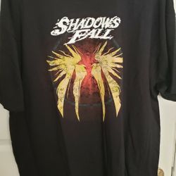 Rare! Shadows Fall Men's  Baphomet T-shirt Black, Adult  2X