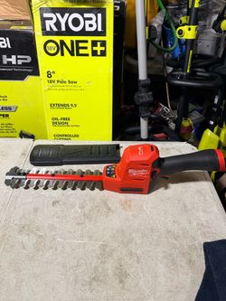 Milwaukee TOOL ONLY M12 FUEL 8 in. 12V Lithium- Brushless Cordless Battery Hedge Trimmer NEW $145