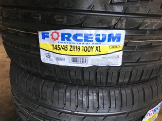 245/45/18 brand new tires for sale