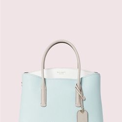 Kate Spade ♠️ Margaux Cloud Mist Multi Large Satchel