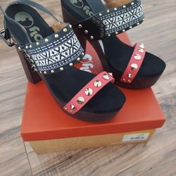 Women's Open Wood Heel
