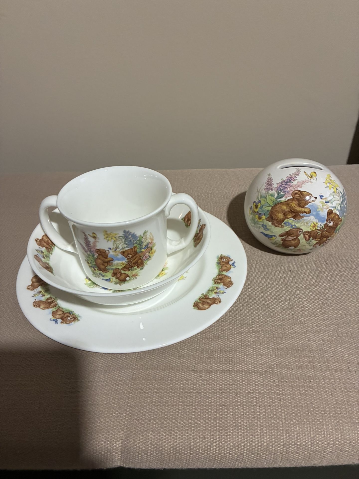 4 Piece Royal Doulton Honey Bears China