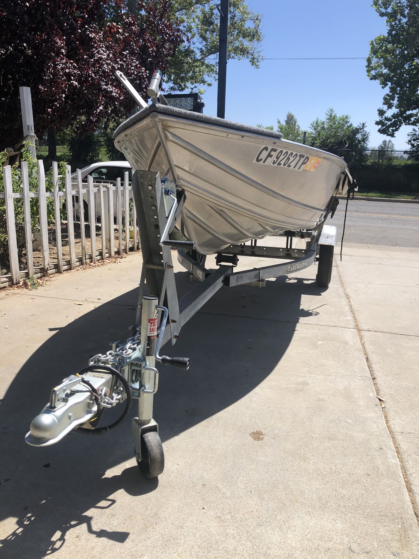 12ft Gregor aluminum boat