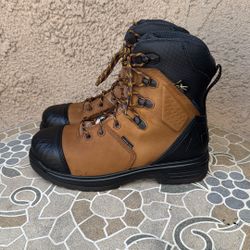 WORK BOOTS ARIAT COMPOSITE TOE WATERPROOF SIZE 10 MENS 