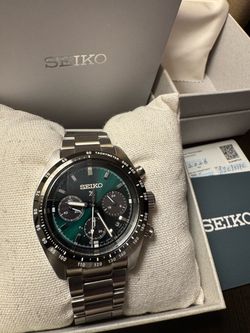 Seiko Prospex SSC933PC Speedtimer Daytona Solar Chronograph “Deep Green”