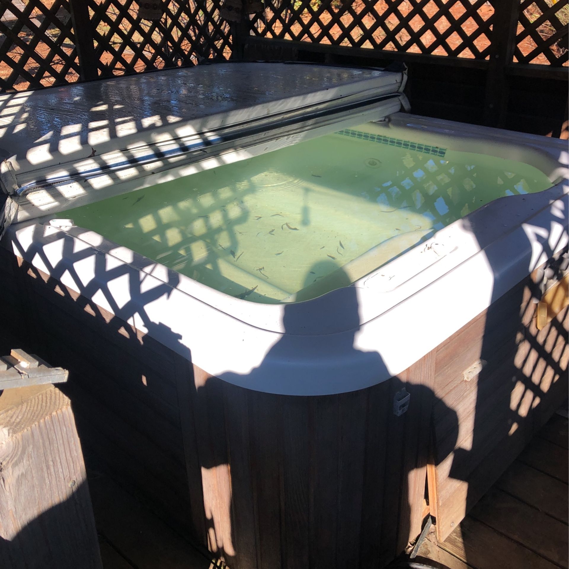 Hot Tub & House