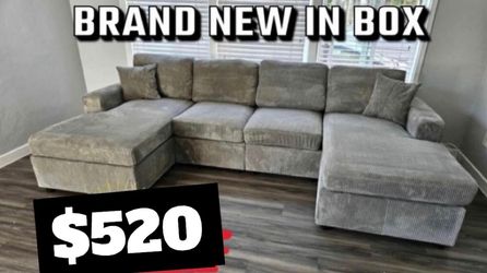 Sectional Couch Double Chaise
