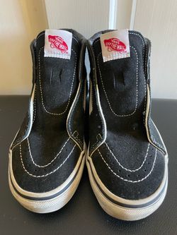 Black Vans hightop shoes size 3